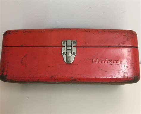 union red metal tool box pat number 161360|union tool boxes.